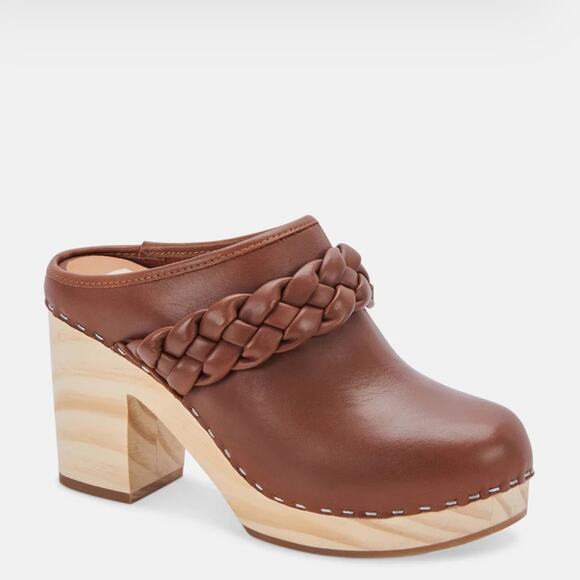 NEW dolce vita Hila Heels in Saddle Leather - Picture 2 of 15